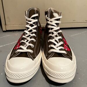 CDG (Comme Des Garçons) PLAY Multi Heart Green